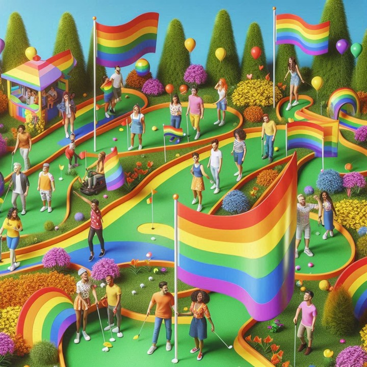 Celebrate Pride at Laurel Golf Center
